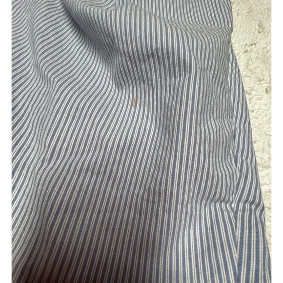 Anthropologie Edme & Esyllte Women's Size 8 Blue Striped Career Pencil Skirt - Picture 7 of 9